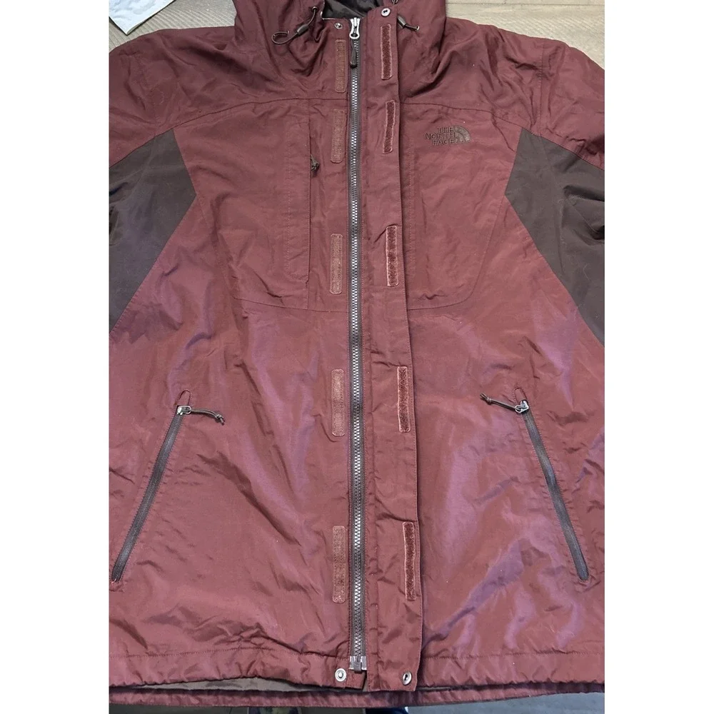 Mens The North Face Hooded Dryvent Jacket Sz XL Waterproof Windproof  100% Nylon